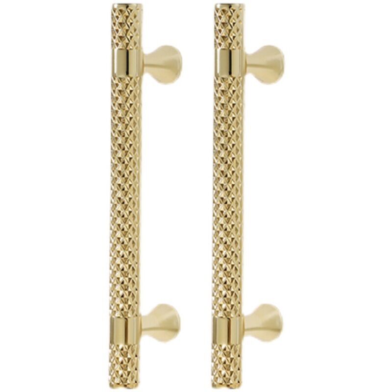 6er-set Goldene Möbelgriffe – Wasserdichte Zinklegierung – Lochabstand 128 Mm – Für Schränke Und Schubladen – M4-schrauben Enthalten