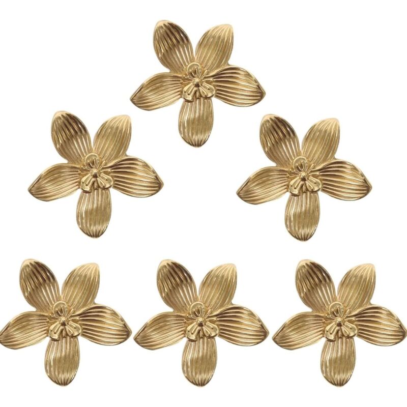 6er Set Goldene Schubladenknöpfe, Möbelgriffe Für Küche, Goldene Messing-schubladenknöpfe, Schranktürgriff-61 61 18mm