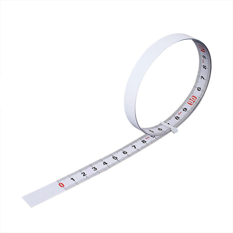 Selbstklebendes Maßband Aus Kohlenstoffstahl, Messband, Ablesung Von Links Nach Rechts, Breite 13 Mm, Länge 5 Meter