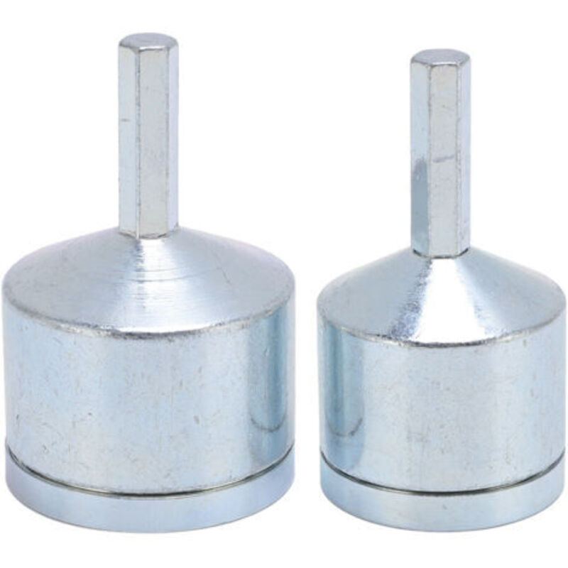 Kupferrohrreiniger, 2 Stück, Reinigungsbürste Für Elektrische Bohrmaschine 1/2 3/4 Zoll, Für Professionelle Klempner Und Industrielle Anwendungen 15mm 22mm