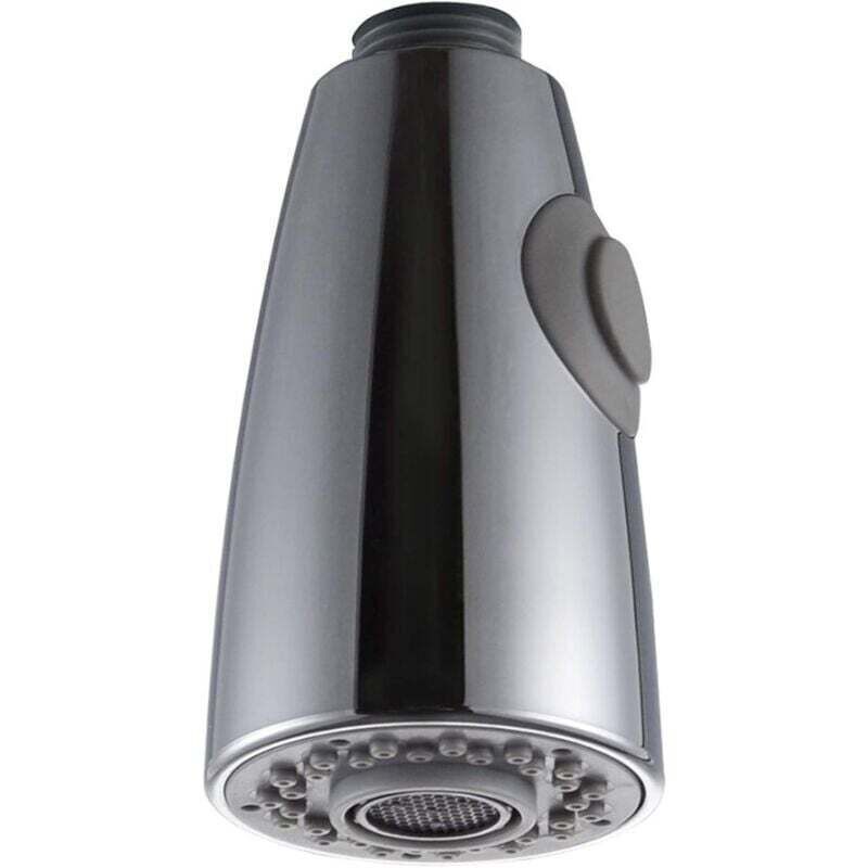 Küchenarmatur-duschkopf Mit 2 Strahlarten, Ersatz-kopfstück Für Wasserhahn, Duschkopf Zum Austausch Für Küchenmischer, Verchromt, G1/2