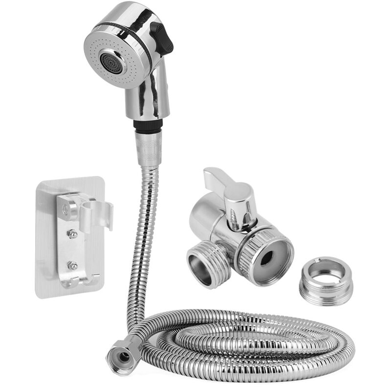 Douchette Für Waschbecken, Set Mit Duschkopf Für Waschbecken, Badezimmer-handbrause Mit Duschschlauch Für Haustiere, Haare Waschen Oder Spüle Reinigen