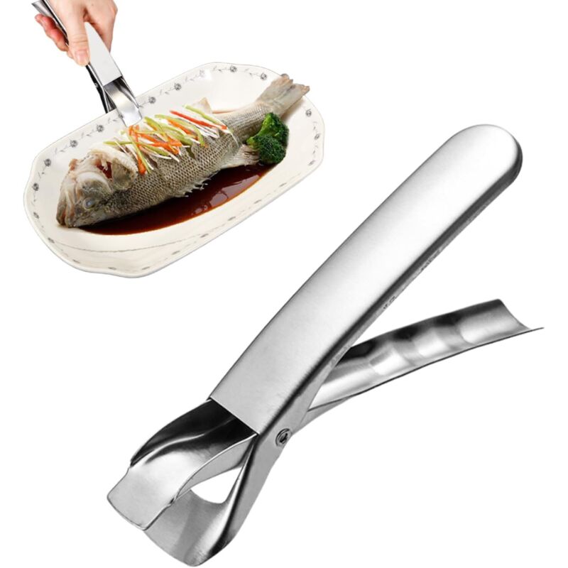 Anti-verbrühungs-zange - Multifunktionaler Schalenhalter Für Die Küche - Aus Edelstahl - Anti-verbrühungs-zange - Rutschfest - Küchenutensil Für Toaster - Silber
