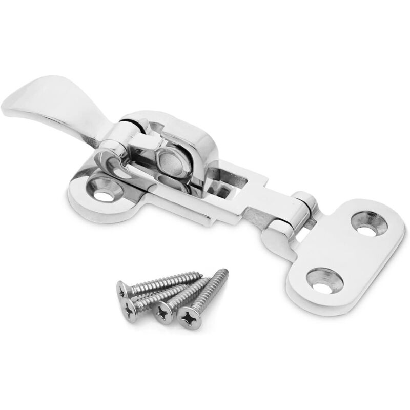 Boot Falle Klinke Verschluss Marine Kiste Schrank Inox Riegel Hebel Schublade Verriegelung Wippe Türhaspe Box Sus 316
