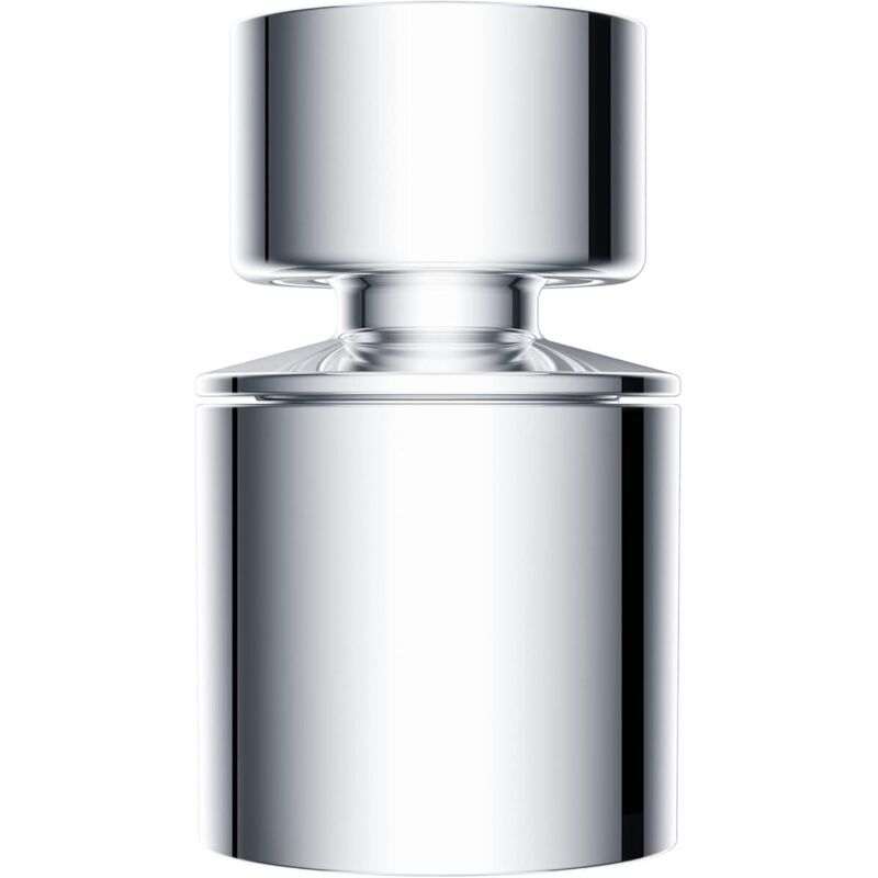 (27,6×27,6×66) Wassersparer Für Küchenarmatur 22 Mm, Doppelfunktion, 360-grad-drehung, Mit 5 Adaptern