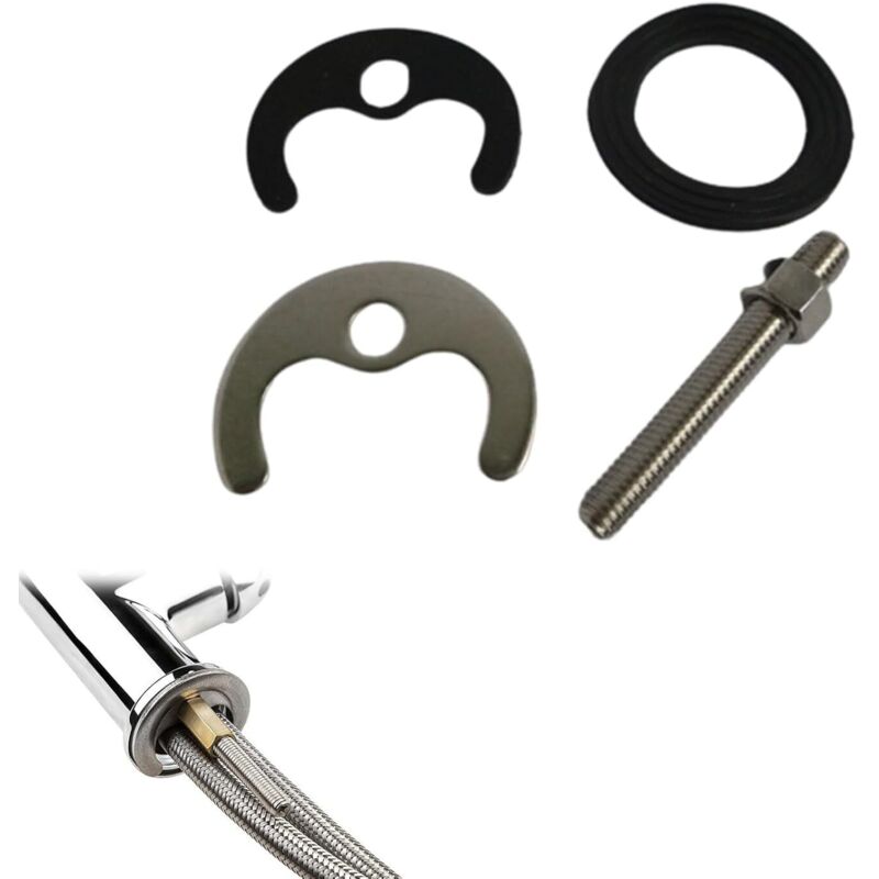 Befestigungen Für Waschmaschinenarmaturen, Befestigungsmuttern-set, Ersatz-befestigungshalter-set, Zur Armaturenbefestigung, Geeignet Für Küche Und Bad
