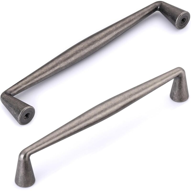 Möbelgriff Küche 96mm, 6 Stück Küchenschrankgriffe In Antikem Silber, Vintage Möbelgriff, Küchenschubladengriffe