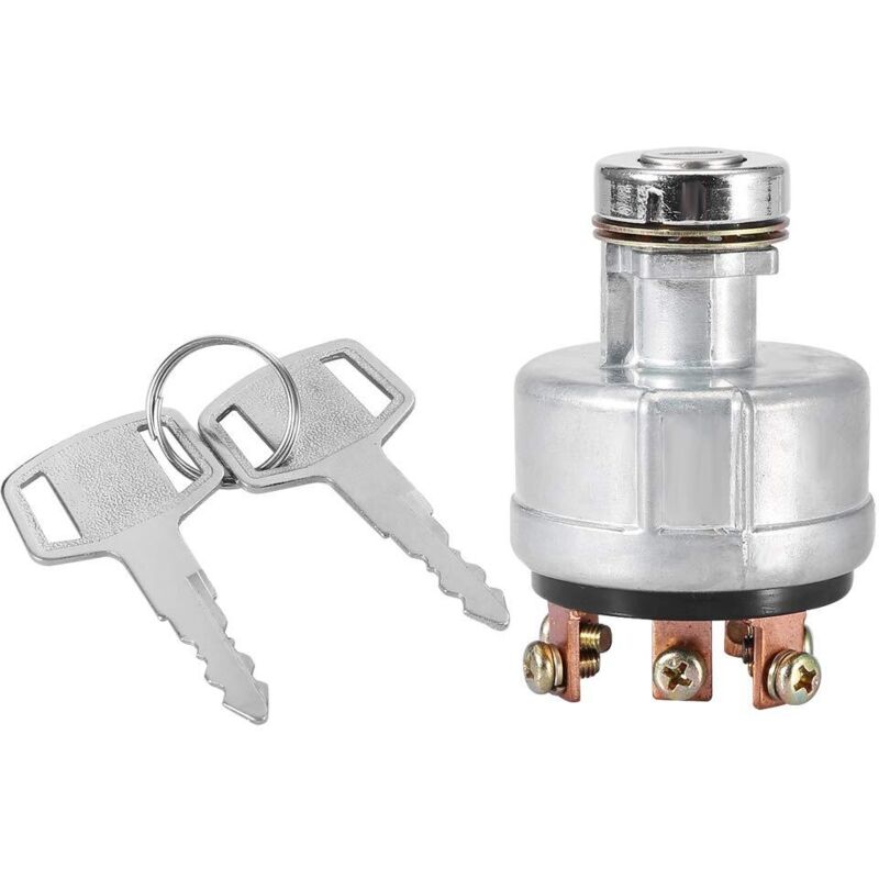 Wasserdichter Schlüsselschalter Mit 6 Klemmen – Zündschalter Für Kobelco Sk200-3 Sk200-5 Sk120-5 – Einfache Installation Für Fahrzeuge Und Maschinen