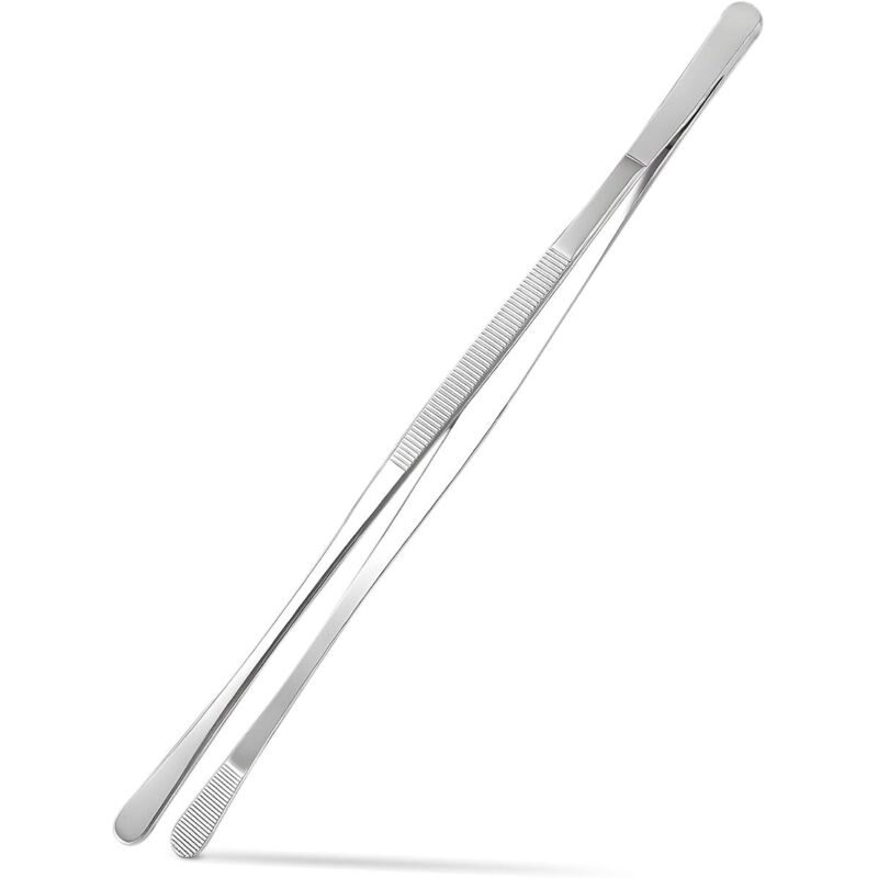 (300×10×10) Alfresco Küchenzange Aus Edelstahl, 30 Cm Grillzange, Professionelle Toastzange, Barbecue-zange, Spaghettizange, Gebäckzange, Geeignet Für Küche, Grill Und Gastronomie