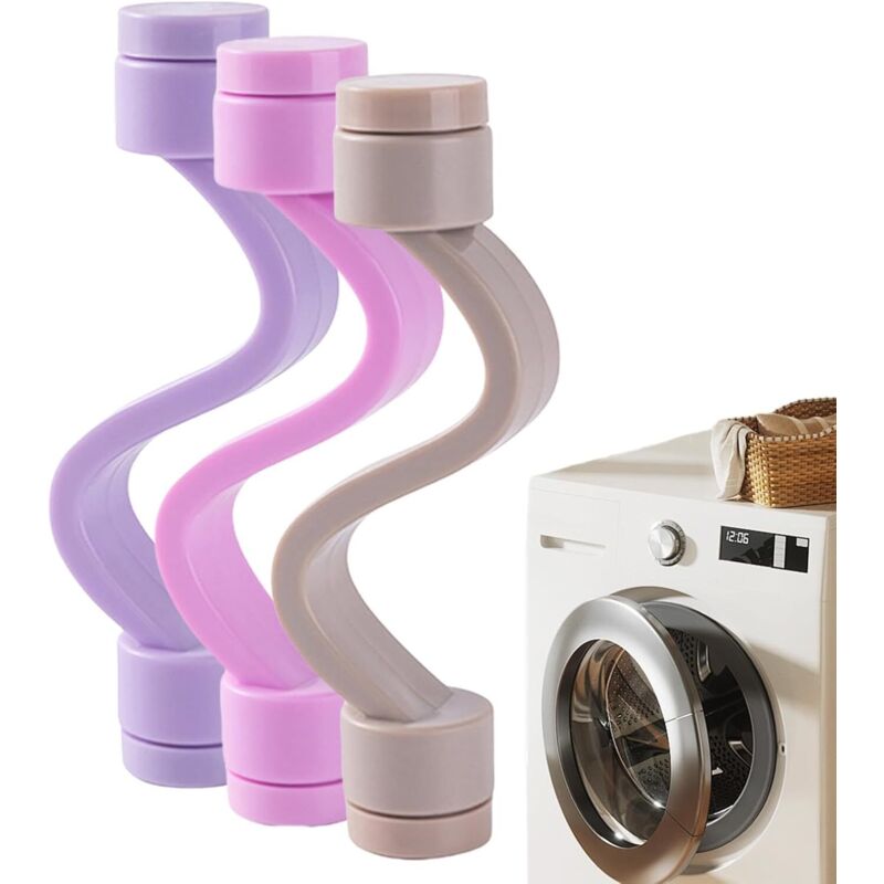 Waschmaschinentürhalter, Magnetischer Waschmaschinentürzubehör - Flexible Türanschlag Für Frontlader-waschmaschine, 3-teilig