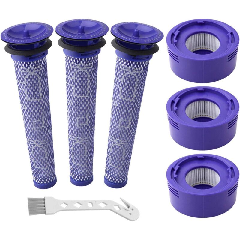 7er-pack Ersatz-filterkit Für Dyson V7, V8 Animal Und V8 Absolute Kabellosen Staubsauger, Ersetzt Die Teilenummern 965661-01 Und 967478-01