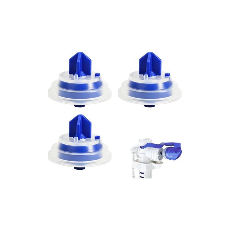 3er-pack Membran Für Geberit Impuls 380 Oder 360, Dichtungsmembran Für Wc-spülung, Füllventil-membran