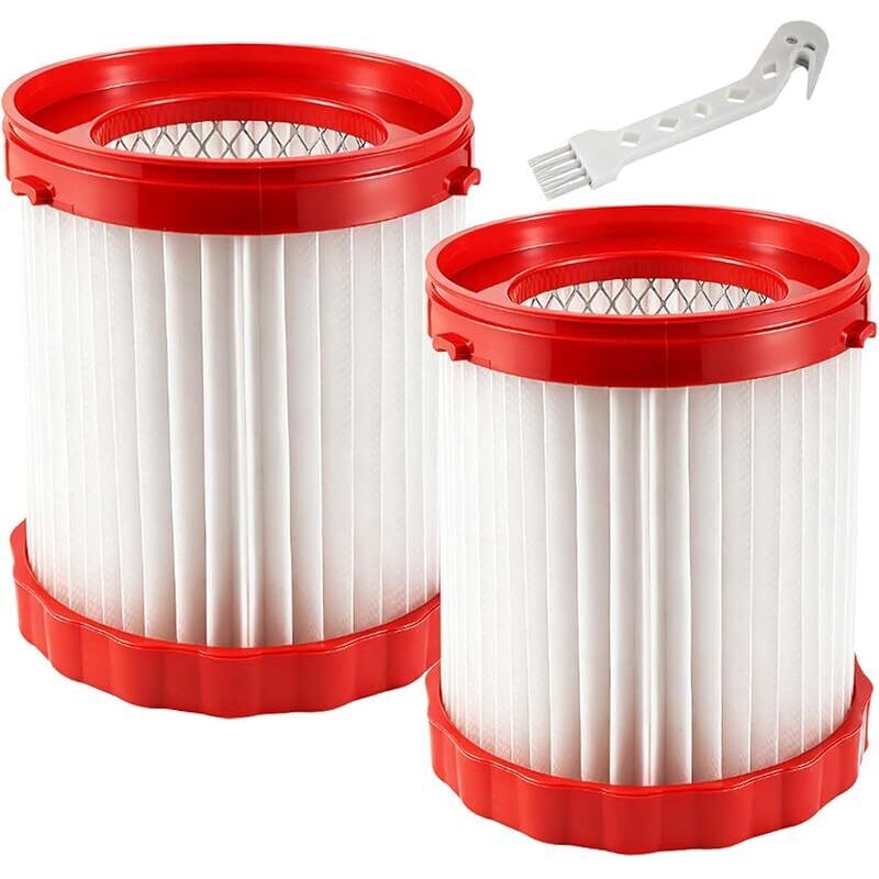 Accessoires De Filtration Compatibles Avec L'Aspirateur Eau Et Poussière Bosch Gas 18v 10 L, Filtre De Rechange Gas18v-3/gas18v-10l Vf320h, Filtre Hepa (2 Pièces)