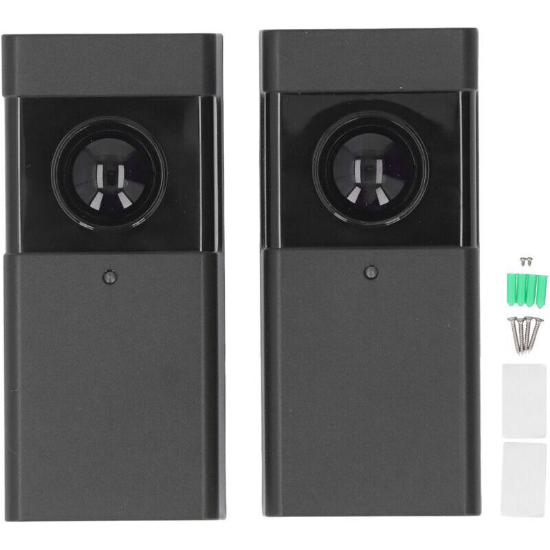 Infrarotsensor 940 Nm Für Tore, Türen Und Schranken, Reichweite 30 M, 12-24 V, Haussicherheit, Schwarz