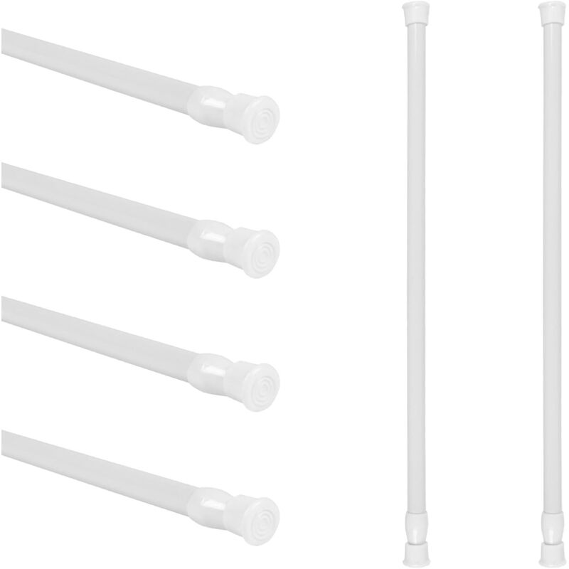 Erweiterbare Duschvorhangstange - Duschstange Zum Aufhängen Des Duschvorhangs (40-70 Cm)