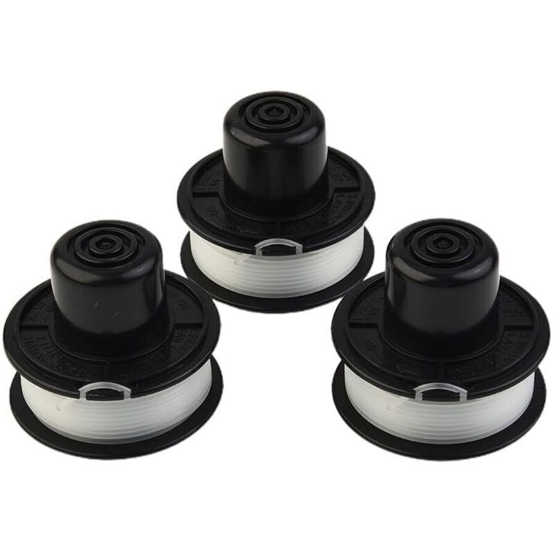 Set Mit 3/6/9 Trimmerköpfen Black & Decker A6226 Gl250 Gl310 Gl360, Ersatzspule Und -faden Für Rasentrimmer