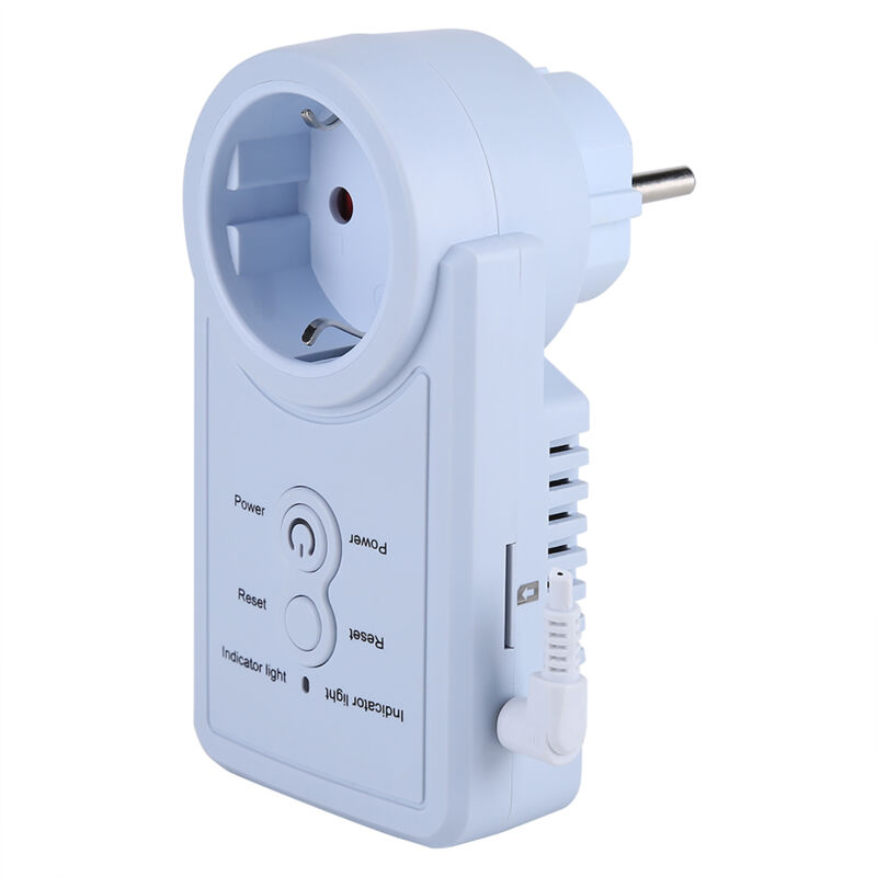 Intelligente Gsm-steckdose Mit Temperatursensor, Sms-befehlssteuerung, Haushaltsstromsteckdosen-schalter (englische Version)