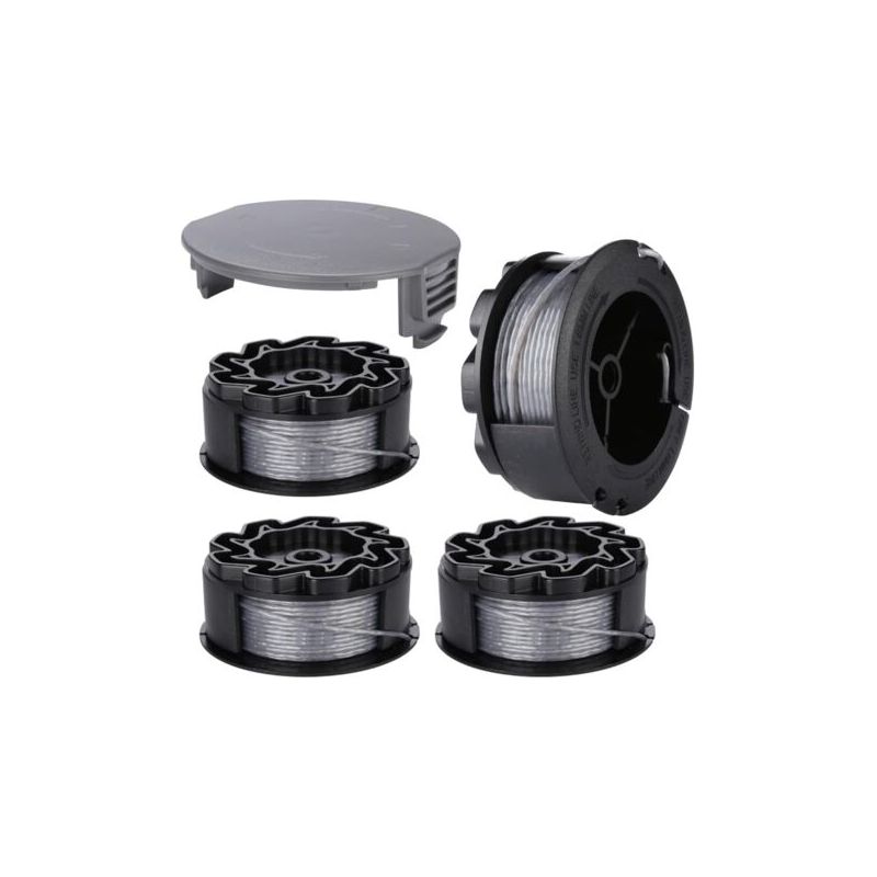 Spule Für Bosch Universalgrasscut Trimmer 18 18-26 18-260 F016800570 Mit Abdeckung (4 Stück)