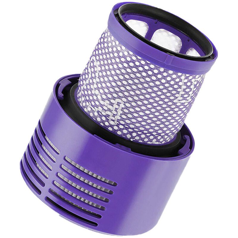 Dyson V10 Sv12 Filter – 1 Waschbarer Und Wiederverwendbarer Dyson-filter. Der Dyson-filter Weist Effektiv Feinstpartikel, Schwebstaub, Pollen Und Bakterien Ab.