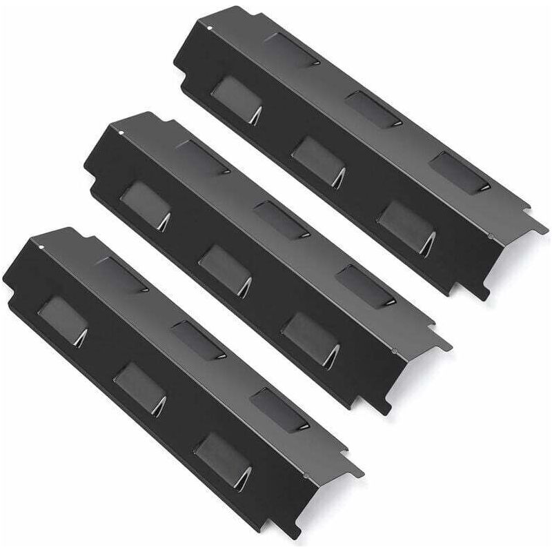 3er-set 37cm Wärmeverteiler Zubehör Für Char-broil, Cclife, Landmann, Uniflame, Fire Mountain, Barbecook, Outback Porzellanstahl Heizplatte Gasgrill Ersatzteil