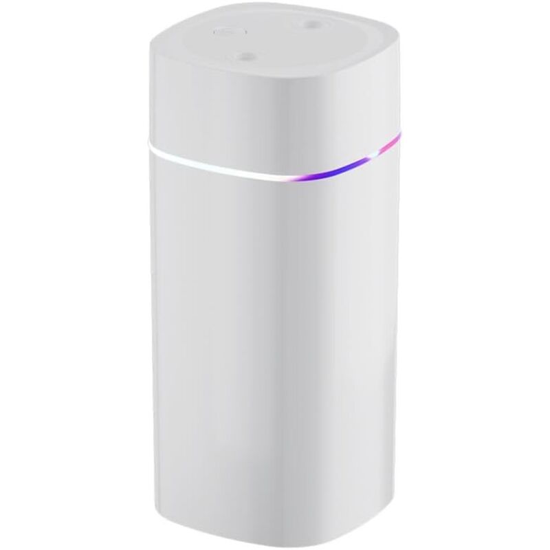 Kleiner Luftbefeuchter, 600 Ml Usb Innenraum-luftbefeuchter Leise Mit 2 Sprühöffnungen Und Automatischer Abschaltung Für Schlafzimmer, Büro, Kinderzimmer