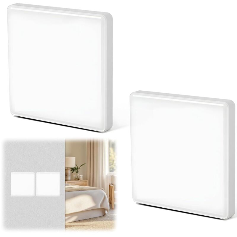 2 Stück Wandsteckdosen-abdeckplatten Für Stromzähler, Metall 86x86mm, Für Elektrische Steckdosen, Versteckte Rechteckige Einbauplatten
