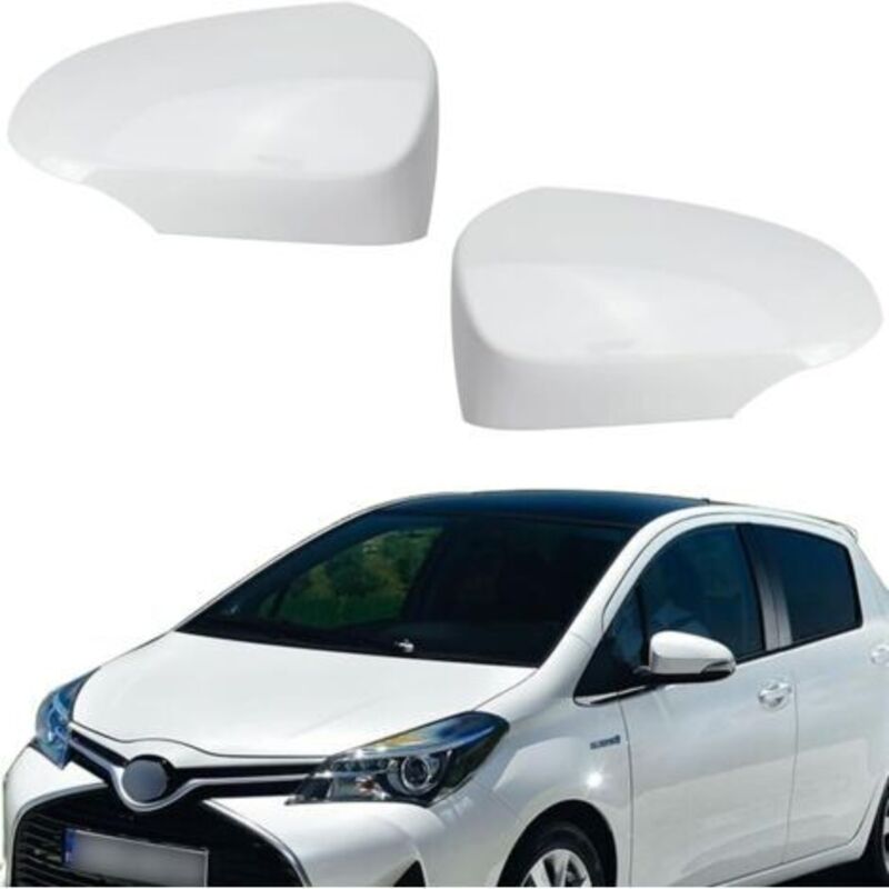 Außenspiegelabdeckung Für Yaris 2012-2020 – Langlebige Abs-schale – Kratzschutz – Einfache Installation