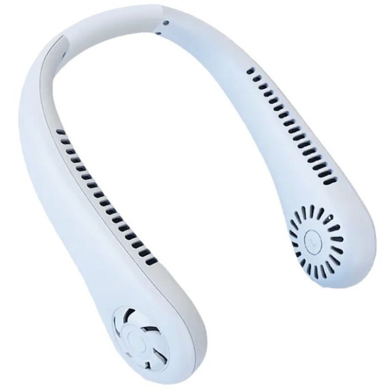 Halsventilator, Blattloser Ventilator Mit 360°-einstellung Und 4000-mah-akku, Tragbarer Ventilator Für Büro, Zuhause, Reisen Und Outdoor