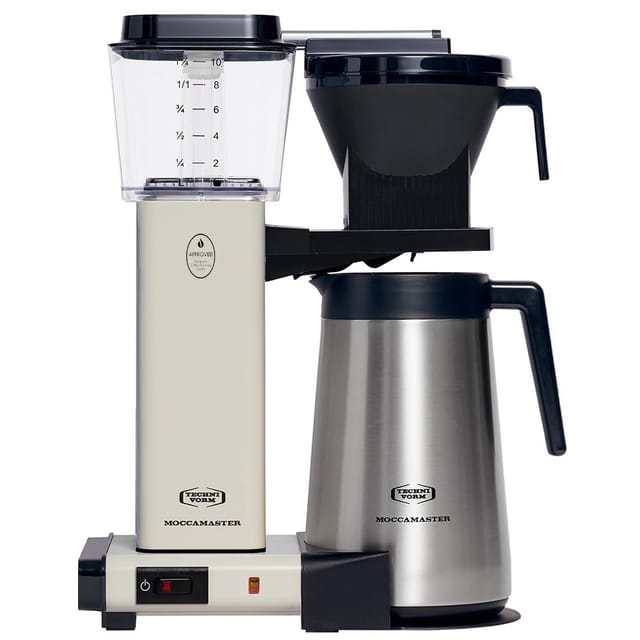 Moccamaster Filterkaffeemaschine, 1.25l Kaffeekanne, mit Thermokanne