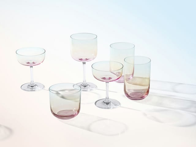 like. by Villeroy & Boch Gläser-Set Like Pearl Longdrink-Glas Set 2tlg, Kristallglas
