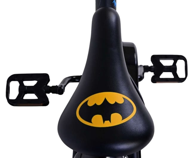 Volare Kinderfahrrad 16" 16 Zoll Kinder Jungen Fahrrad Rad Bike Kinderrad Batman 20589-FW16, Stützräder, Kettenschutz, Schutzbleche