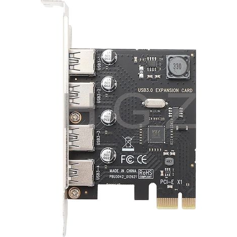 Pci-e 1x Auf 4 Usb 3.0 Port Multiplier Erweiterungskarte Für Bitcoin Mining Pc