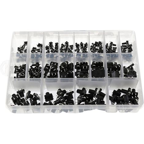 250 Taktile 4-pin-taster Für Leiterplatten (6 X 6 Mm Oder 12 X 12 Mm)