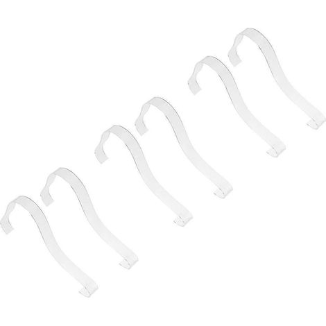 Schuhständer Aus Acryl Mit Sandalenhalter (6er-set), Ideal Für Schuhe Und Sandalen. – 23 X 12,5 X 2 Cm