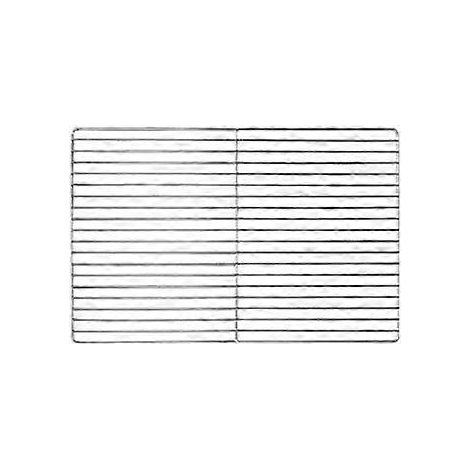 Ersatz-grillrost Aus Edelstahl Für Grills – 44,50 X 29,50 X 0,30 Cm