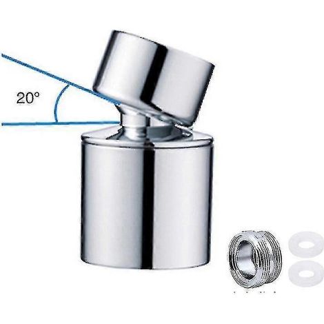 Dww-22mm Wassersparender Küchenarmatur-luftsprudler, Doppelfunktion, 360°-drehung