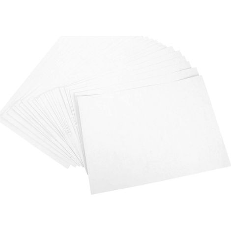50 Blatt Bedruckbare Adressetiketten, Selbstklebende Namensetiketten Für Drucker, Bedruckbares, Selbstklebendes Papier – 29,70 X 21,00 X 1,20 Cm – Weiß