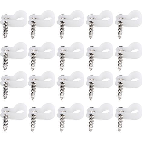 Packung Mit 100 Kabelclips