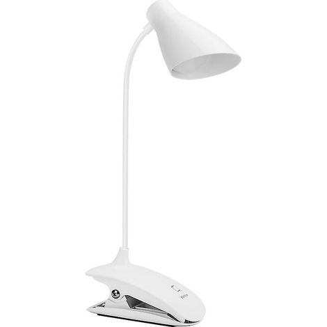 Wiederaufladbare Nachttischlampe Für Computer, Schlafzimmer Oder Büro, Mit Clip Zum Schutz Der Augen