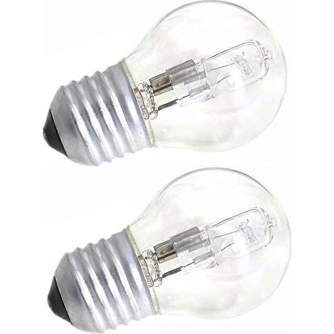 2er-pack Hitzebeständige E27-ersatzbirnen Für Backöfen Und Herde – 7,50 X 4,50 X 4,50 Cm – Transparent