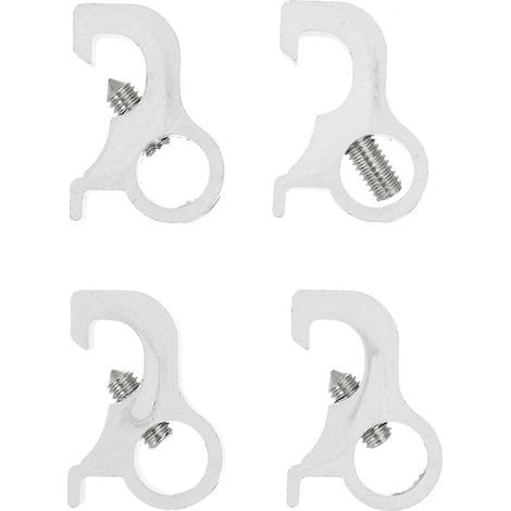 Verriegelungsvorrichtung Für Leitungsschutzschalter (4er-pack) – 2,6 X 2,21 Cm – Silber