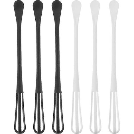 Set Mit 6 Mini-schneebesen Zum Mischen, Schlagen, Aufschäumen Und Rühren – 22,00 X 2,00 X 2,00 Cm