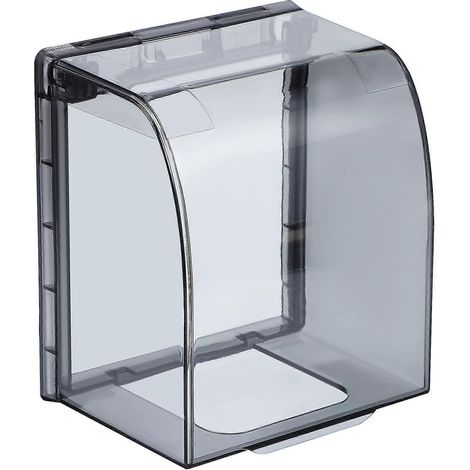Steckdosenabdeckung, Regenschutz, Wandsteckdosenschutz, Steckerabdeckung, Steckdosenabdeckung – 11,50 X 10,00 X 7,80 Cm