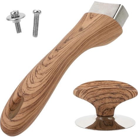 2 Ersatzgriffe Für Topf- Und Pfannendeckel – 15,8 X 3,4 X 1,2 Cm