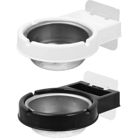 Set Mit 2 Wasserdichten Wandaschenbechern, Praktisch Und Einfach Im Badezimmer Aufzuhängen. – 12,5 X 10 Cm