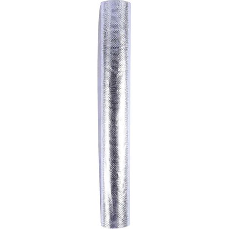 Hochwertiges, Hitzebeständiges Klebeband Aus Aluminium Und Glasfaser Mit Selbstklebender Rückseite. – 60,00 X 30,00 X 0,10 Cm – Silber