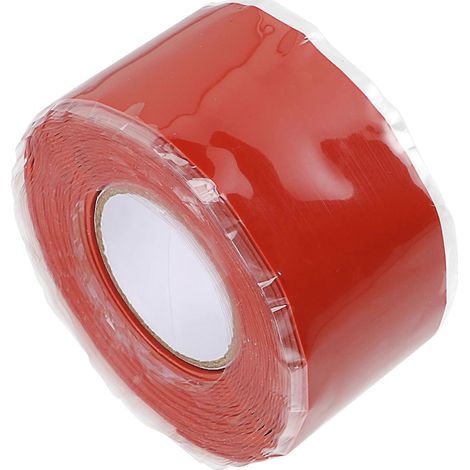 Rohrdichtungsband, Flexibles, Wasserdichtes Rohrdichtungsband, Sanitärdichtungsband – 5,2 X 5,2 Cm – Rot