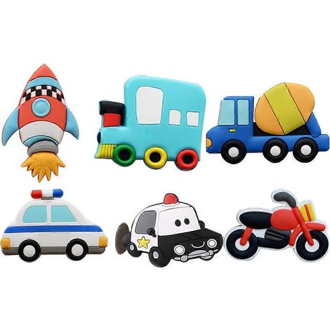 Set Mit 6 Kreativen Kühlschrankmagneten, Magnetaufklebern Für Whiteboards Und Tafeln, Für Das Frühe Lernen Zu Hause Oder In Der Schule. – M