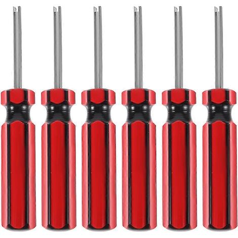 6-teiliges Ventilausbauwerkzeug-set, Reifenreparaturwerkzeug, Kfz-montagewerkzeug, Reifenventilausbauwerkzeug – 11,00 X 1,50 X 1,50 Cm