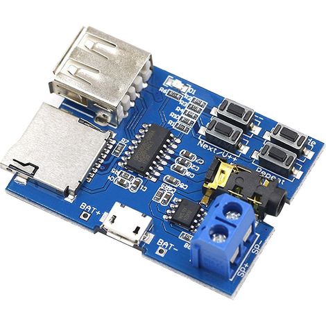 Verlustfreie Mp3-dekodierungskarte, Dekodierungsmodul Kompatibel Mit Usb-flash-laufwerken Und Tf-karten.